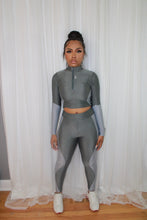 Load image into Gallery viewer, Color Block High Waisted Set