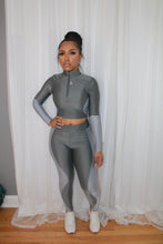 Load image into Gallery viewer, Color Block High Waisted Set