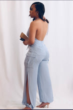 Load image into Gallery viewer, It’s Time For The Weekend halter Jumpsuit