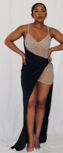 Roll The Dice Slit Dress