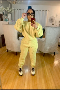 Key Lime Jogger Set