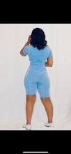 Load image into Gallery viewer, Blue Sky 2 piece short Set