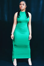 Load image into Gallery viewer, Money Green Fringe Skirt Set