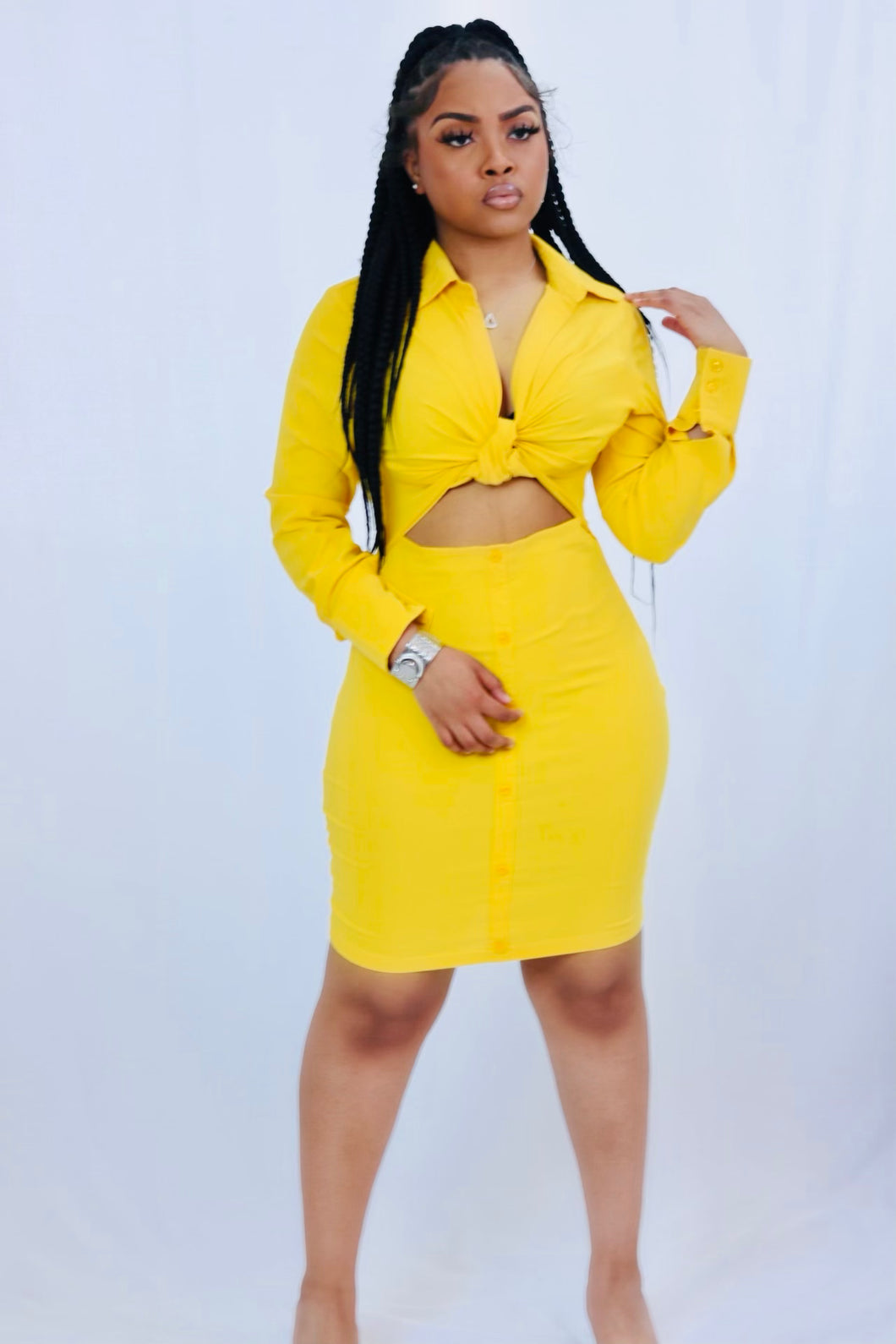 You’re My Sunshine Midi Dress