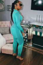 Load image into Gallery viewer, Crop Tracksuit (Sea Blue)