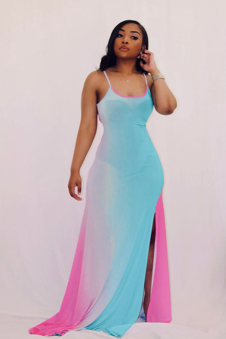 Summer Time Chi Slit Dress