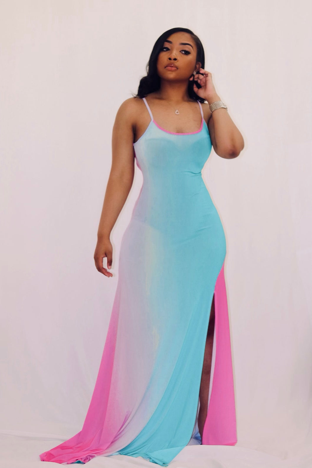 Summer Time Chi Slit Dress