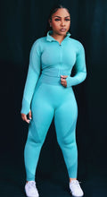 Load image into Gallery viewer, Crop Tracksuit (Sea Blue)