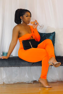 Star Of The Show One Shoulder Jumpsuit