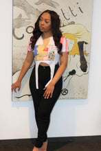 Load image into Gallery viewer, No Day’s Off Fringe Crop Top