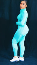 Load image into Gallery viewer, Crop Tracksuit (Sea Blue)