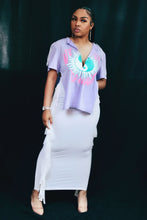 Load image into Gallery viewer, Wild Side Fringe Skirt (White)