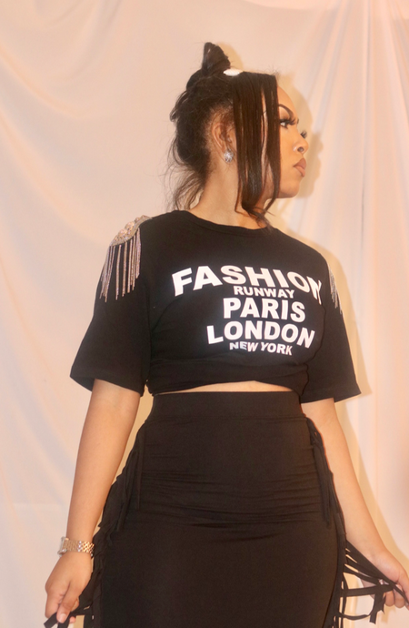 Wild Side Fringe Skirt